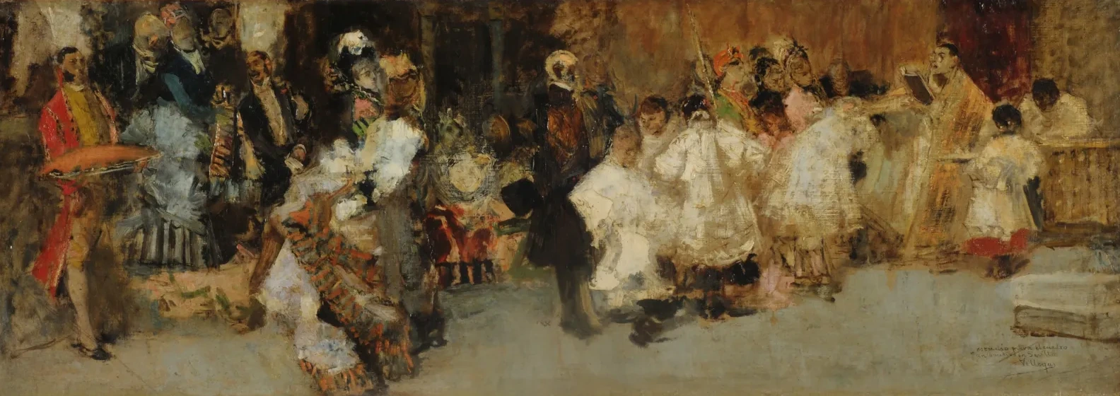 The Baptism, José Villegas Cordero