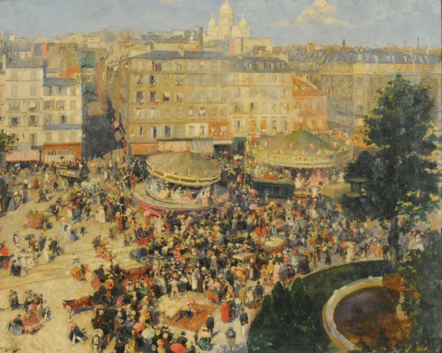 Place Pigalle, André Devambez