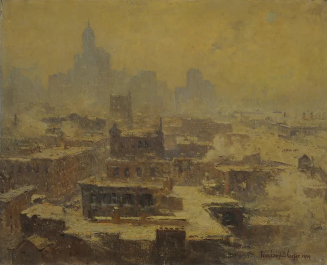 Snowstorm in New York, Colin Campbell Cooper