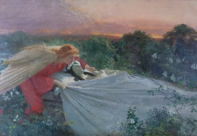 The Angel of Death, Domenico Morelli