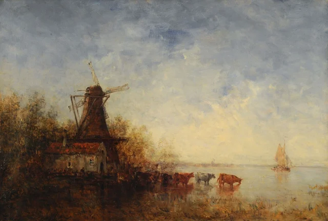 Mill on the Riverbank