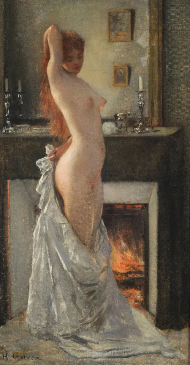 Parisian Woman at Her Toilette