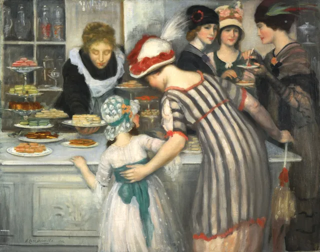 In the Pastry Shop, Henry Caro-Delvaille