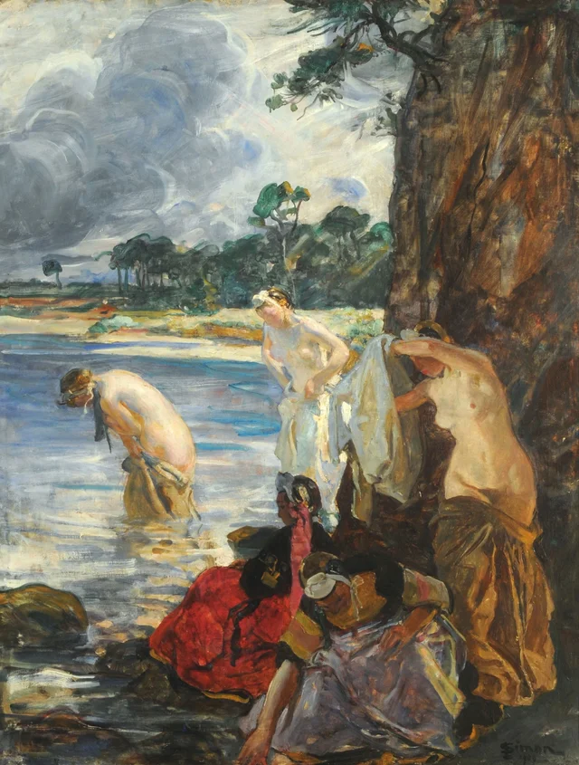 Bathers, Lucien Simon