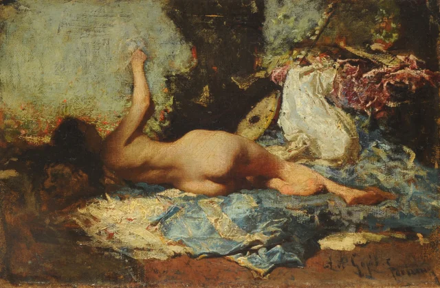 Odalisque, Mariano Fortuny y Marsal
