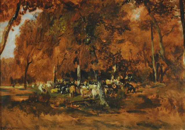 Herd in the Forest