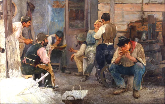 Lunchtime, Pío Collivadino