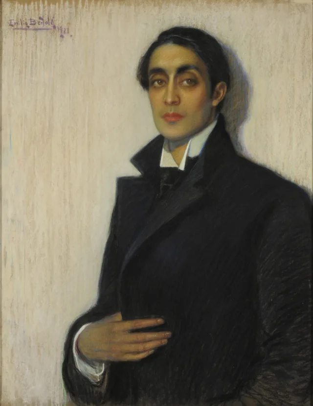 Portrait of the Poet Alfredo R. Bufano, Emilia Bertolé