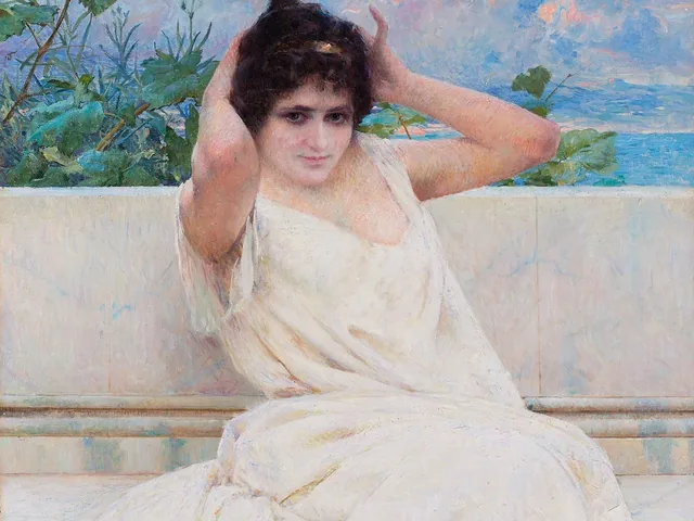 Pompeian Woman I, Celestin Mato Medović