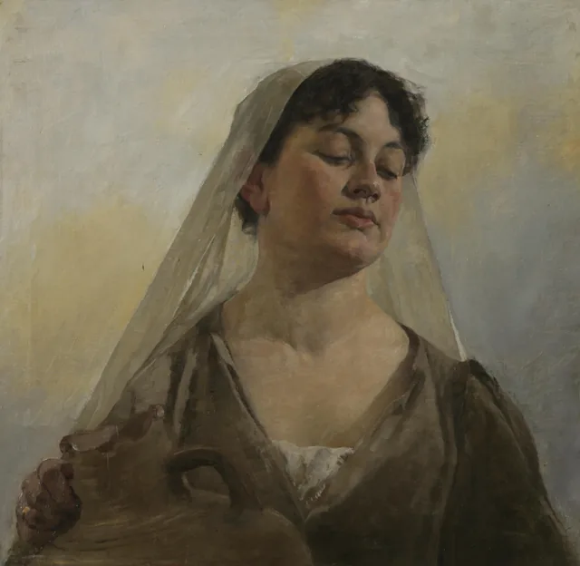 Study of Rebecca, Ivan Tišov