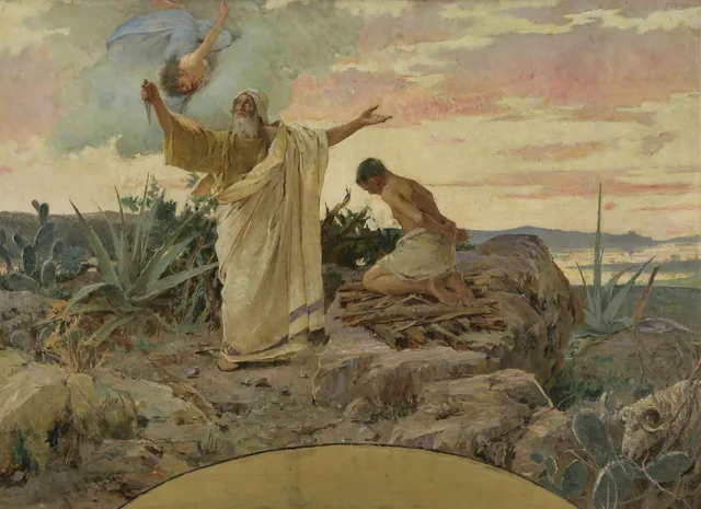 The Sacrifice of Isaac, Celestin Mato Medović