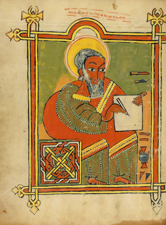 Saint Marc (ms 102, f. 103v)