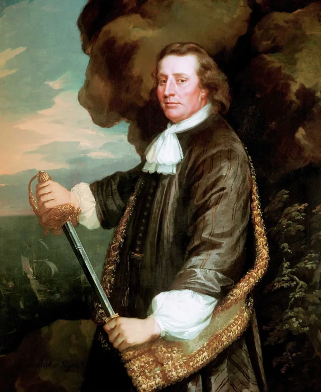 Flagmen of Lowestoft: Vice-Admiral Sir Christopher Myngs, 1625-66, Peter Lely