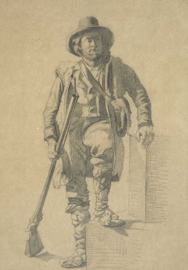 Un montañés, Petrus van der Velden