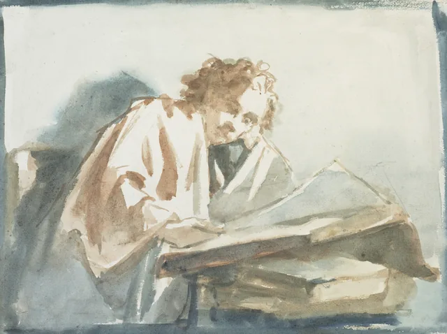 Un estudiante, Petrus van der Velden