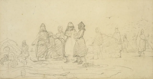 Cortège funèbre, Petrus van der Velden