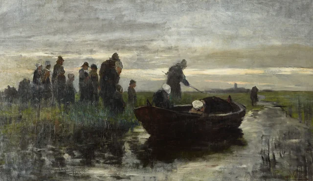 A Barca funerária de Marken, Petrus van der Velden