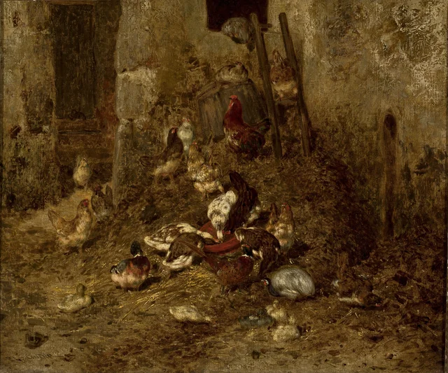 Aves de corral, Philibert-Léon Couturier