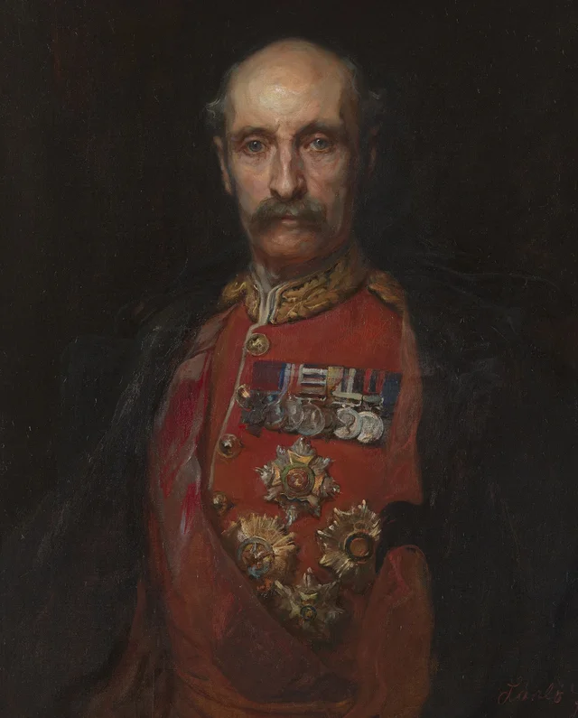 El mariscal sir George White, V.C. (1835-1912), Philip de László