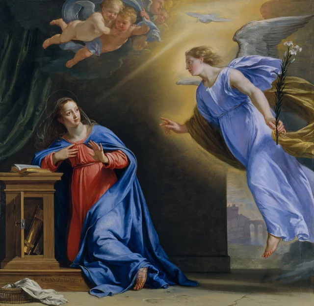 The Annunciation, Philippe de Champaigne