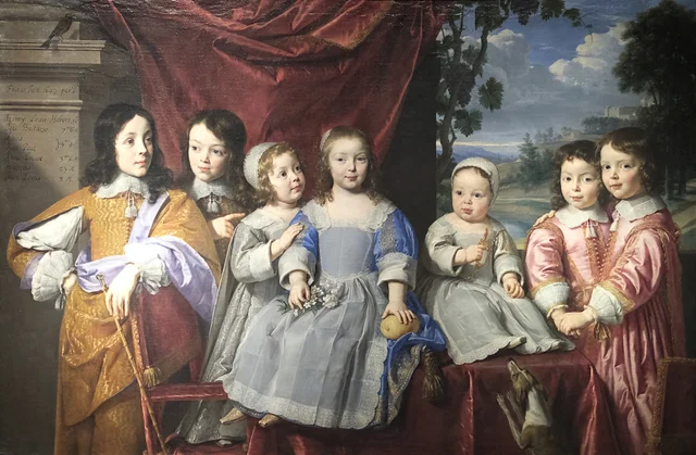 Portrait of the Montmor Children, Philippe de Champaigne
