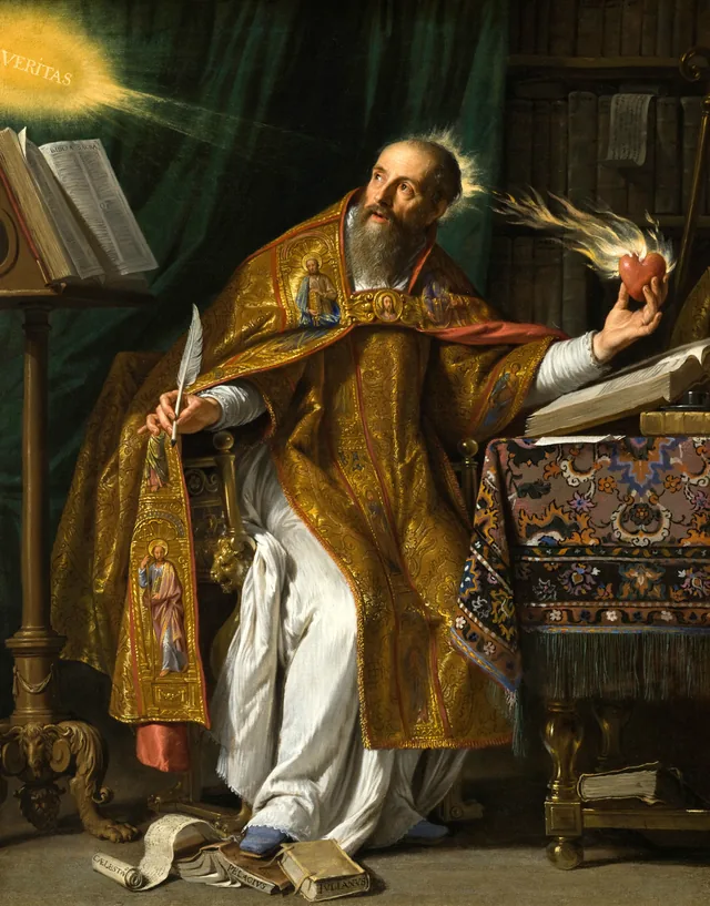 Saint Augustine, Philippe de Champaigne