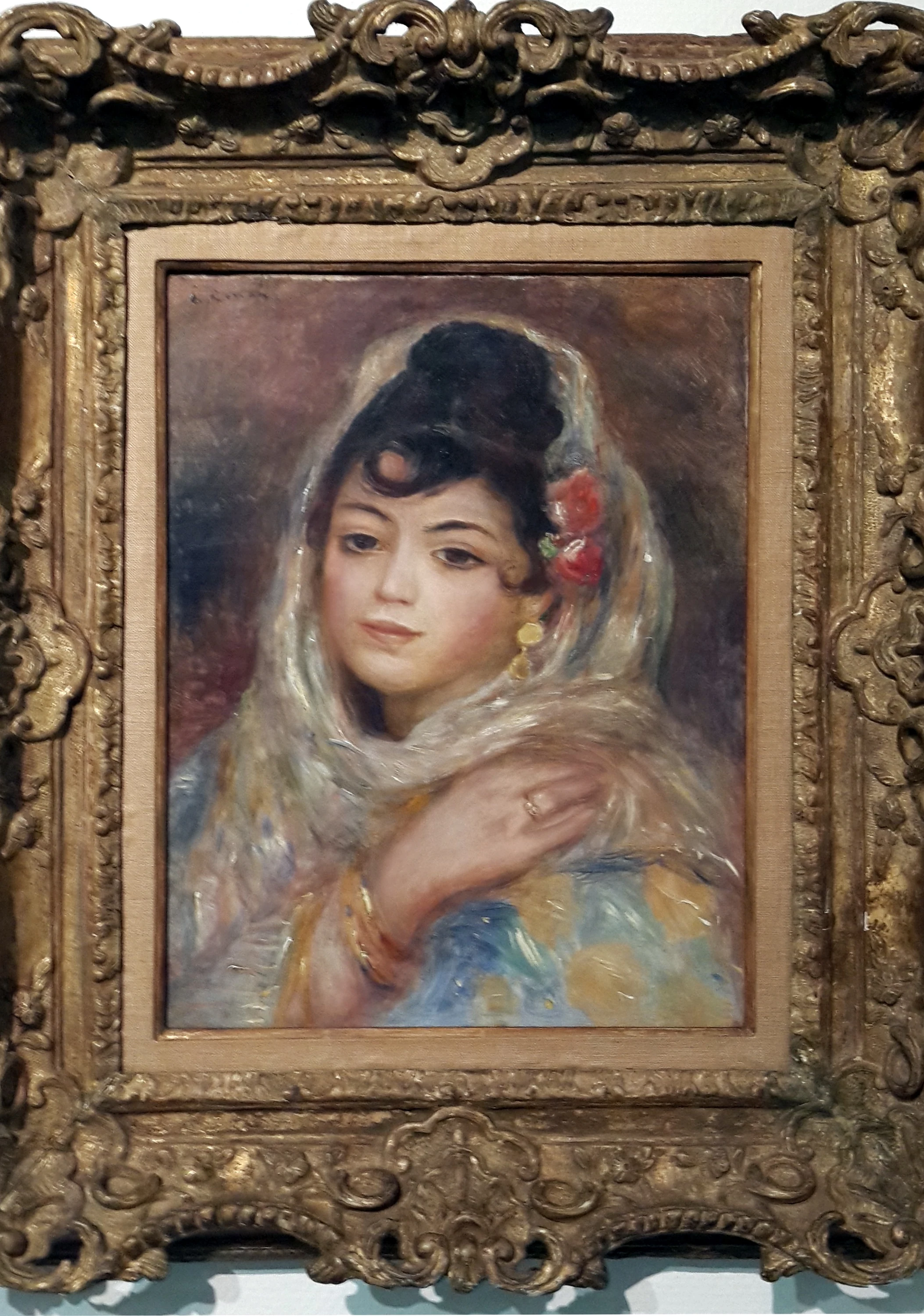 Algerian Woman, Pierre-Auguste Renoir