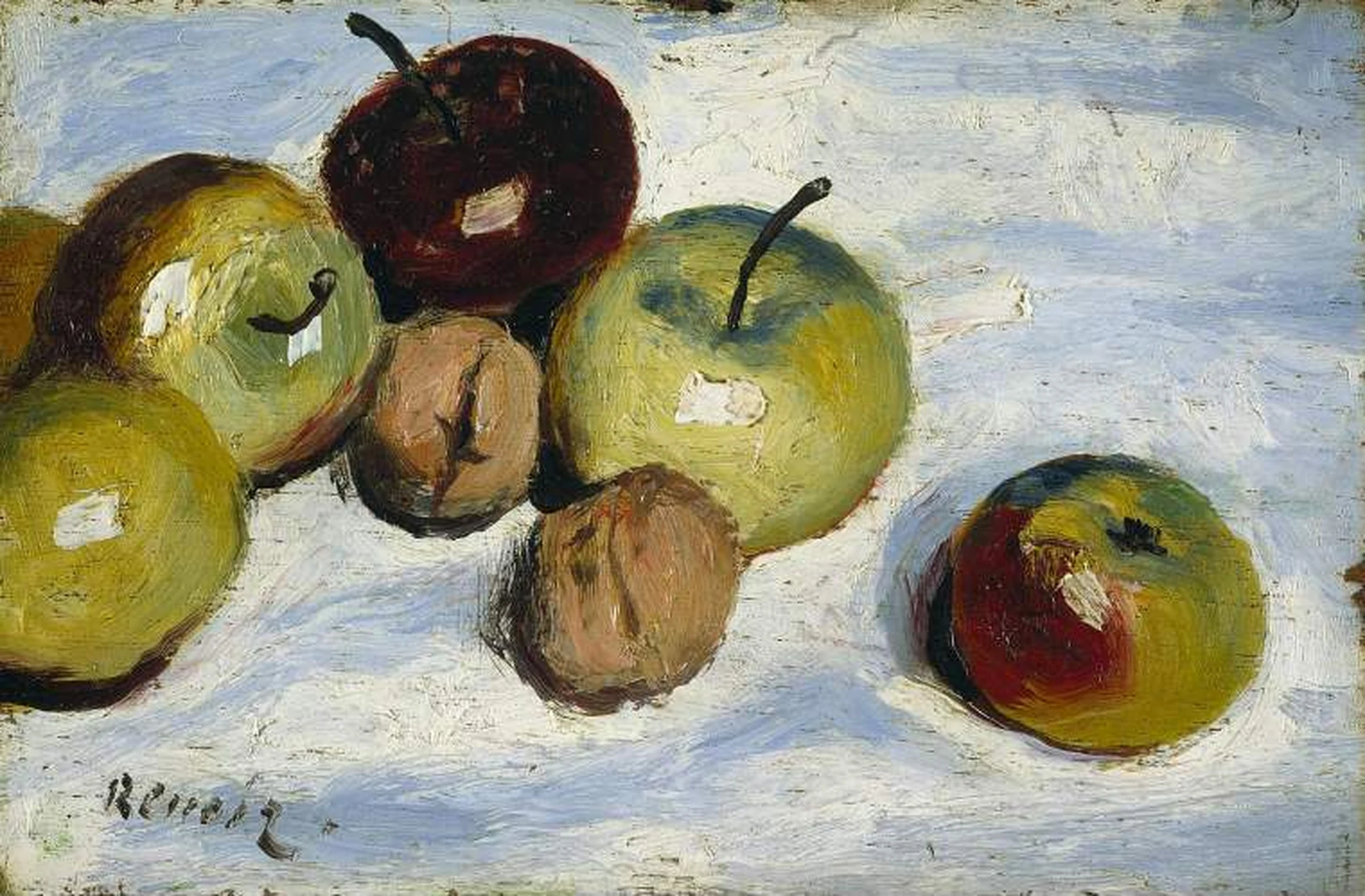 Apples and walnuts, Pierre-Auguste Renoir