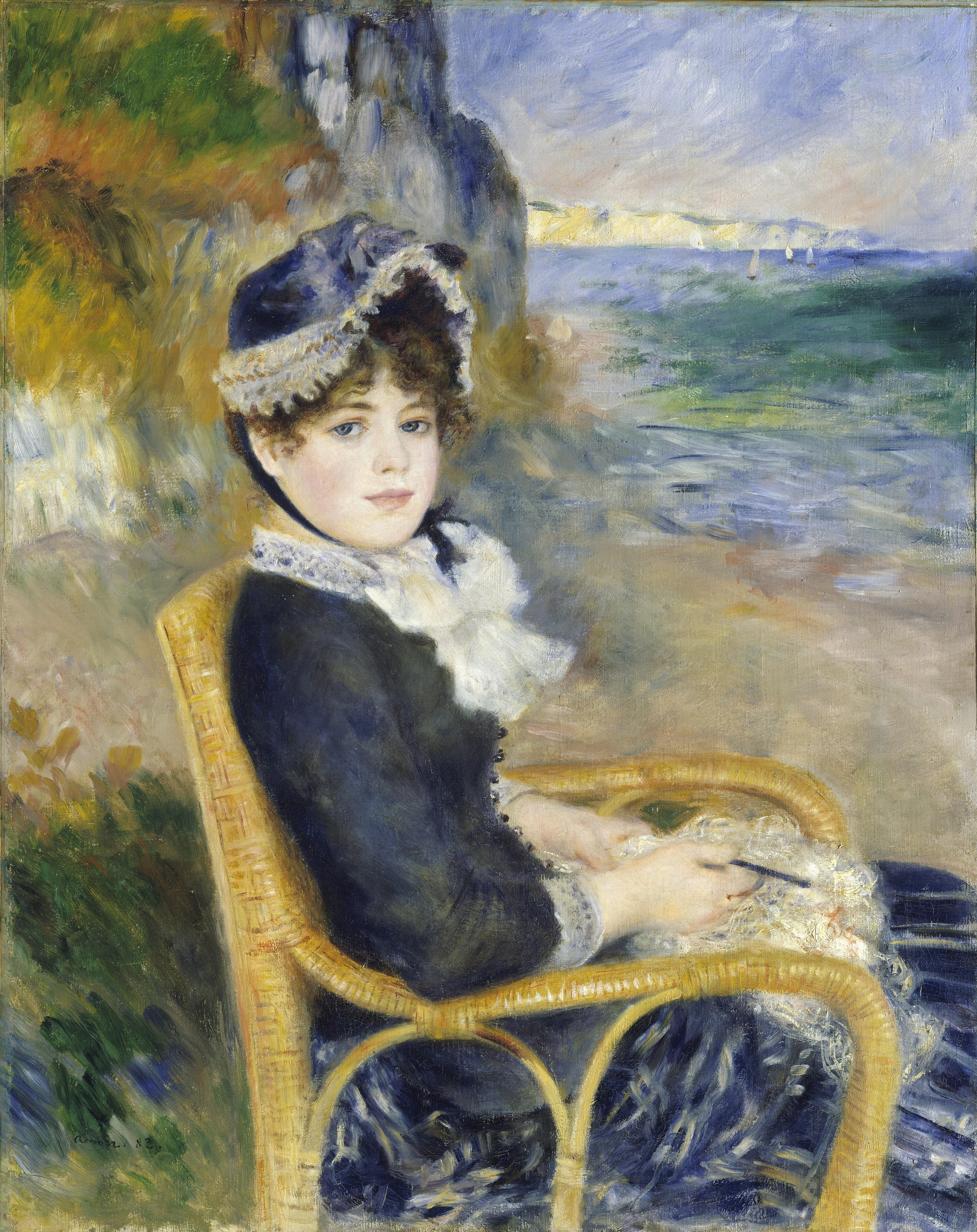Au bord de la mer, Pierre-Auguste Renoir