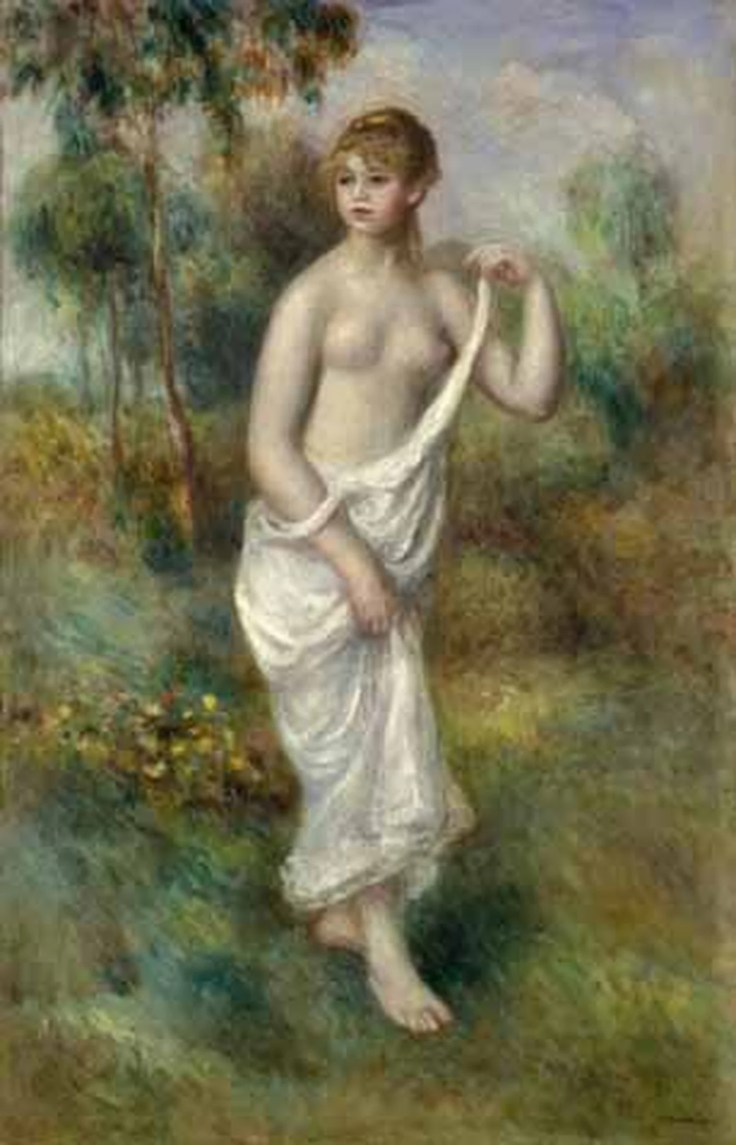 Baigneuse, Pierre-Auguste Renoir