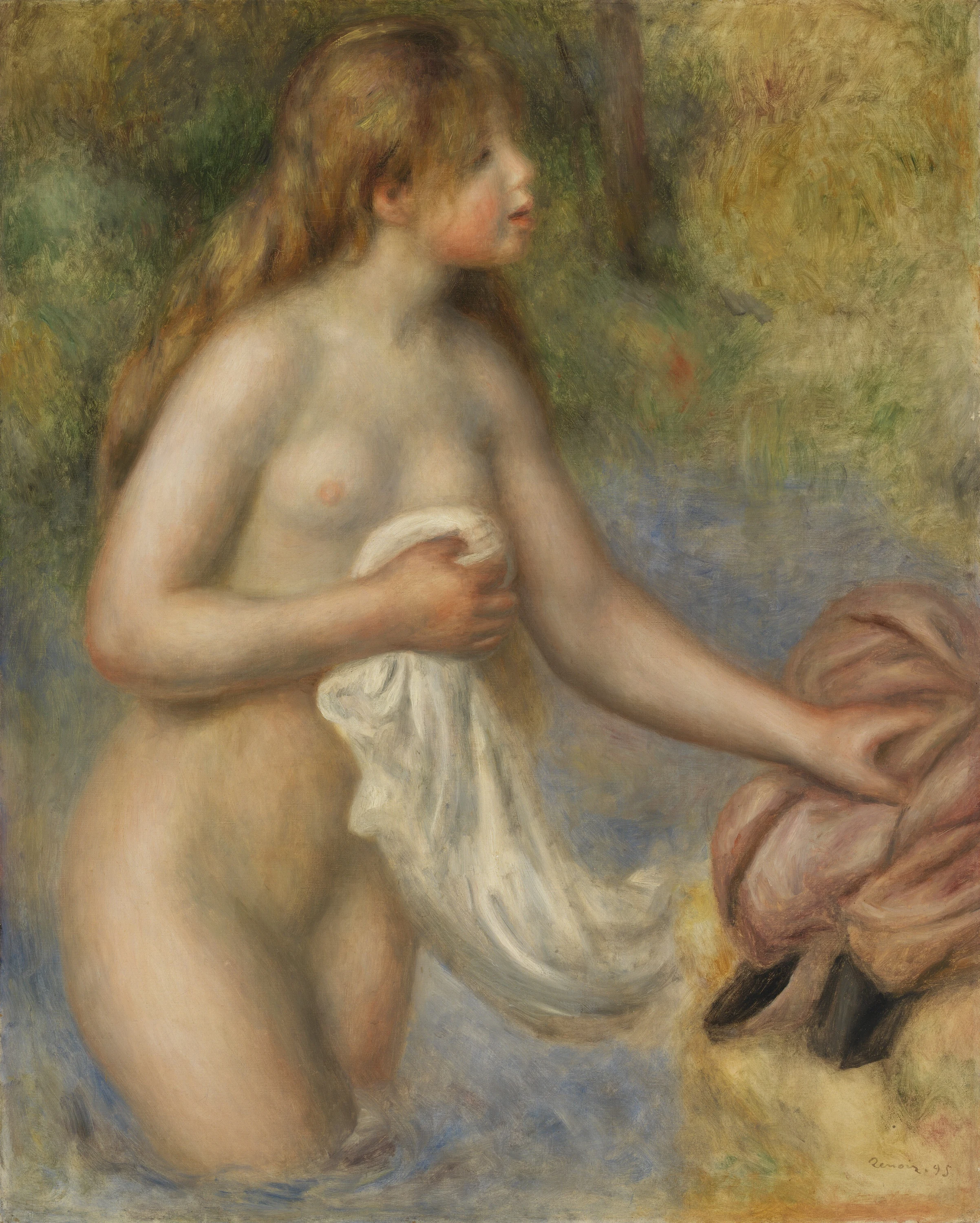 Baigneuse, Pierre-Auguste Renoir