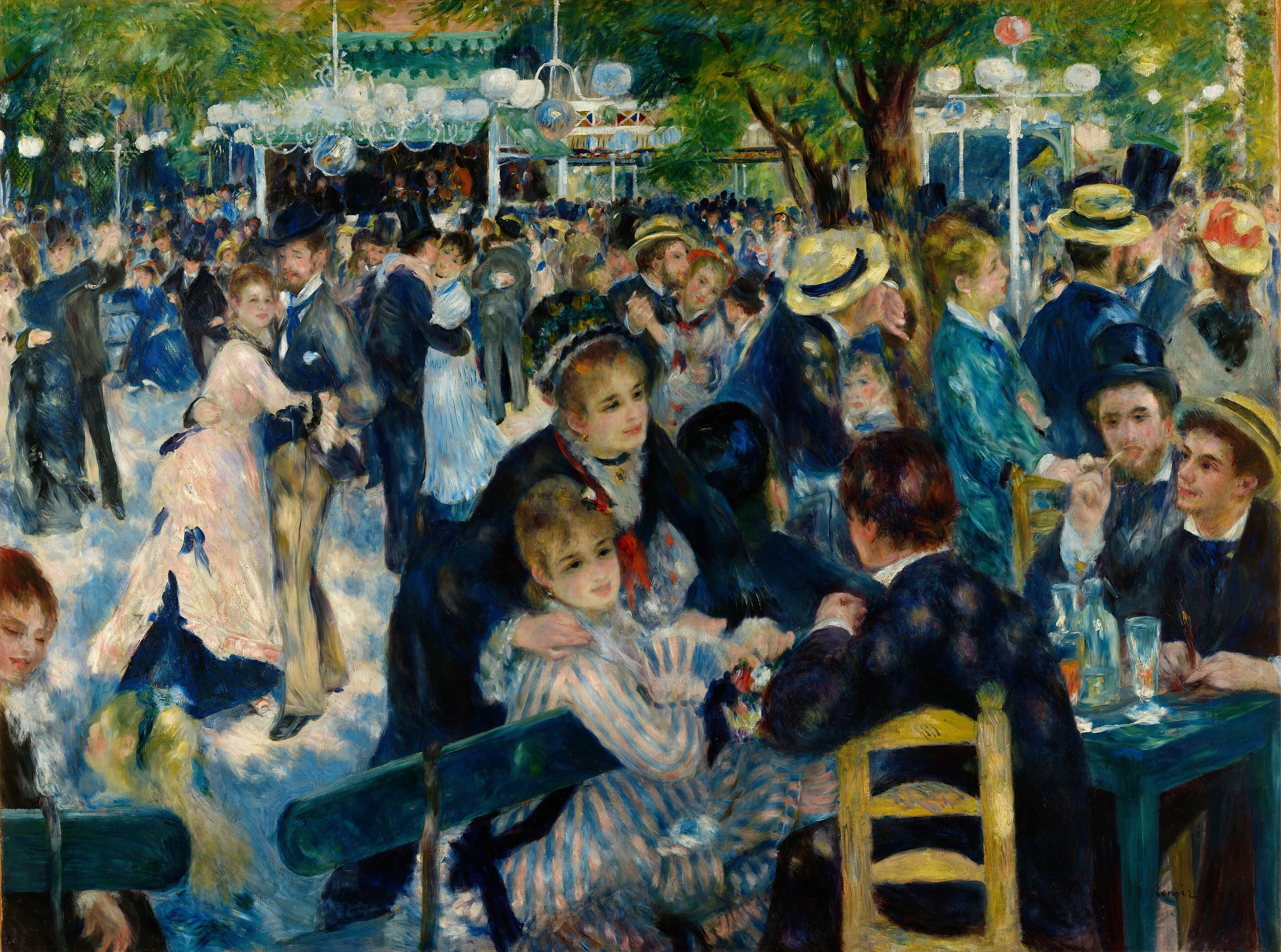 Bal du moulin de la Galette, Pierre-Auguste Renoir