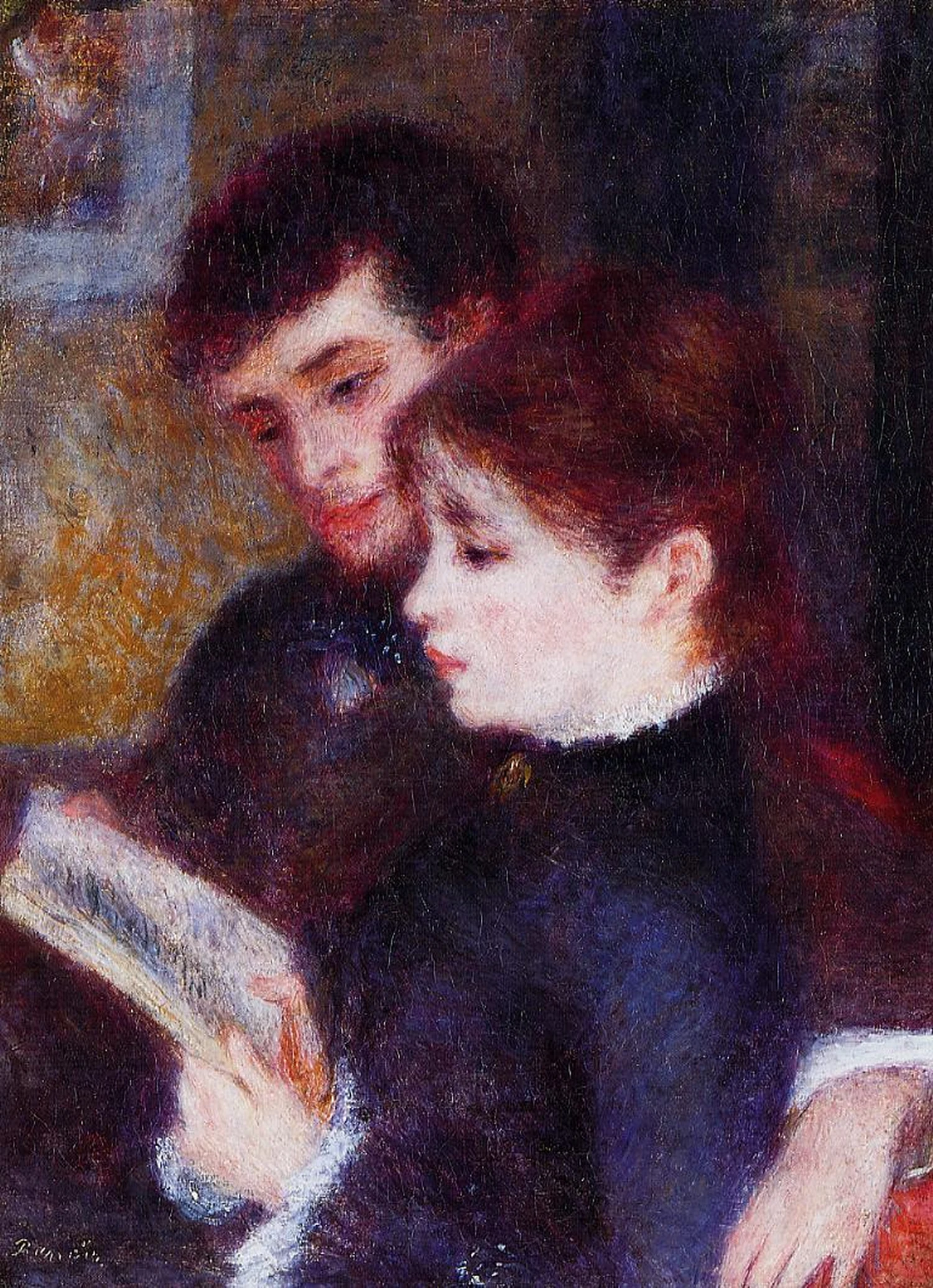 Couple Reading, Pierre-Auguste Renoir