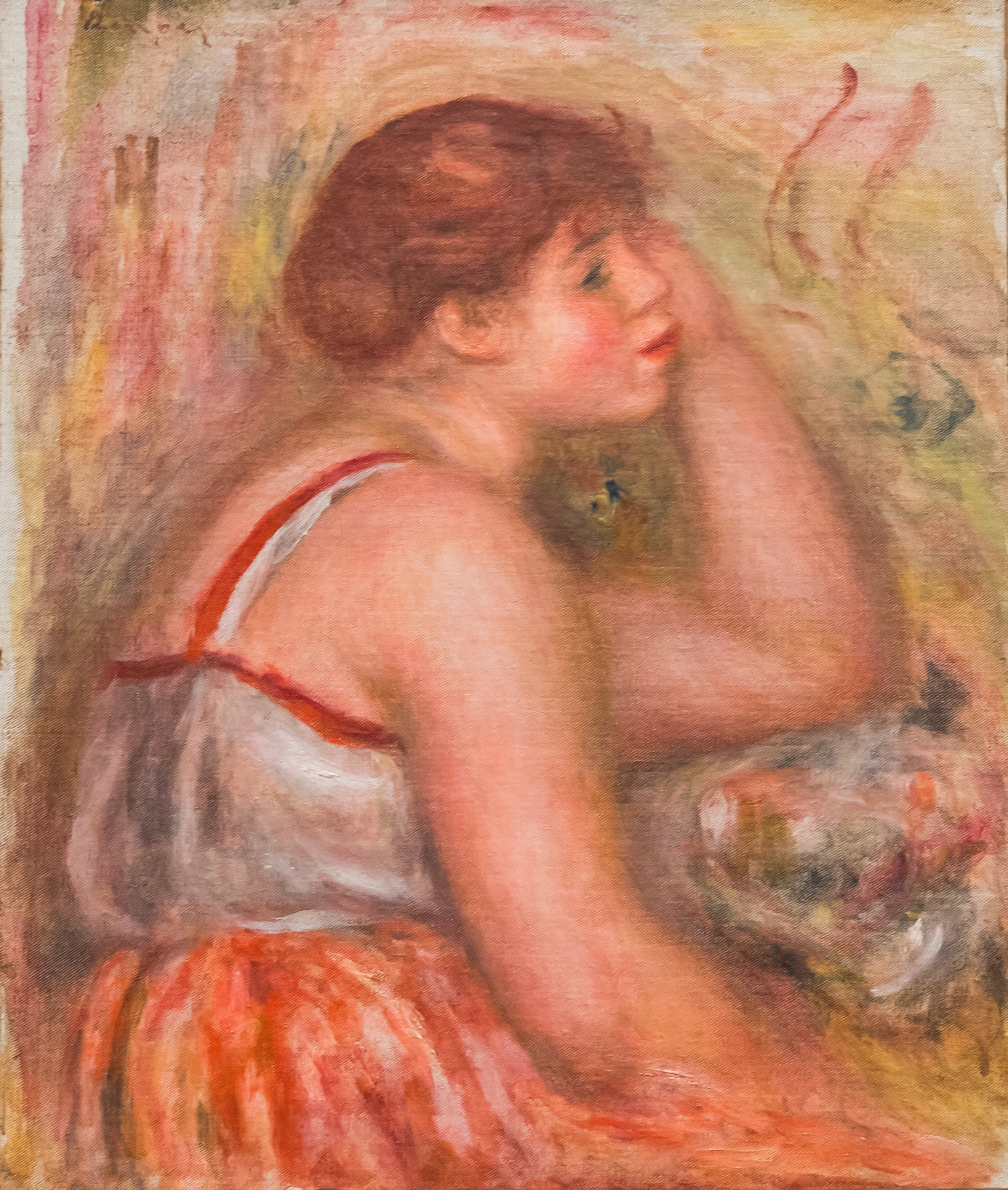 Femme assise de profil, Pierre-Auguste Renoir