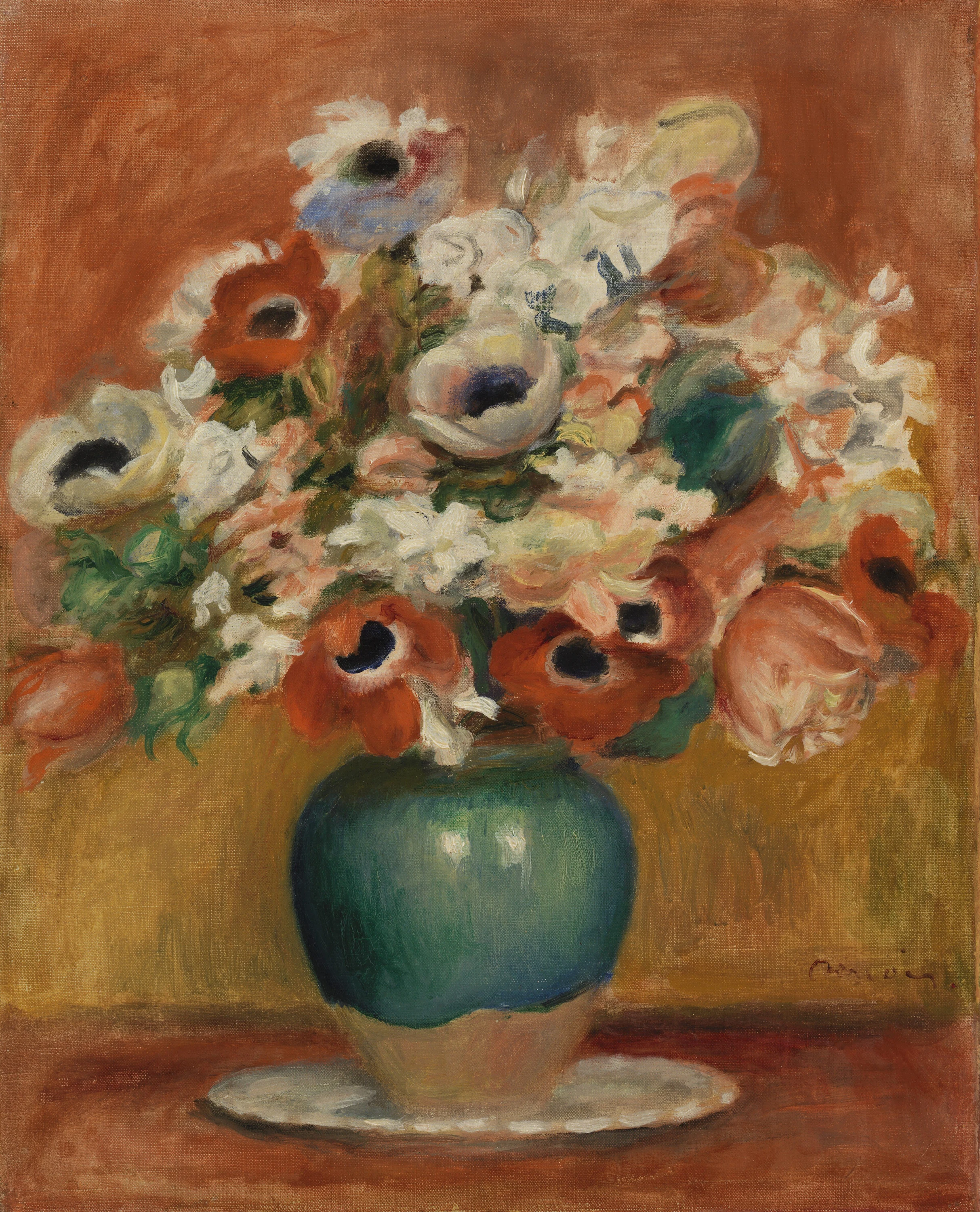 Flowers (Fleurs), Pierre-Auguste Renoir