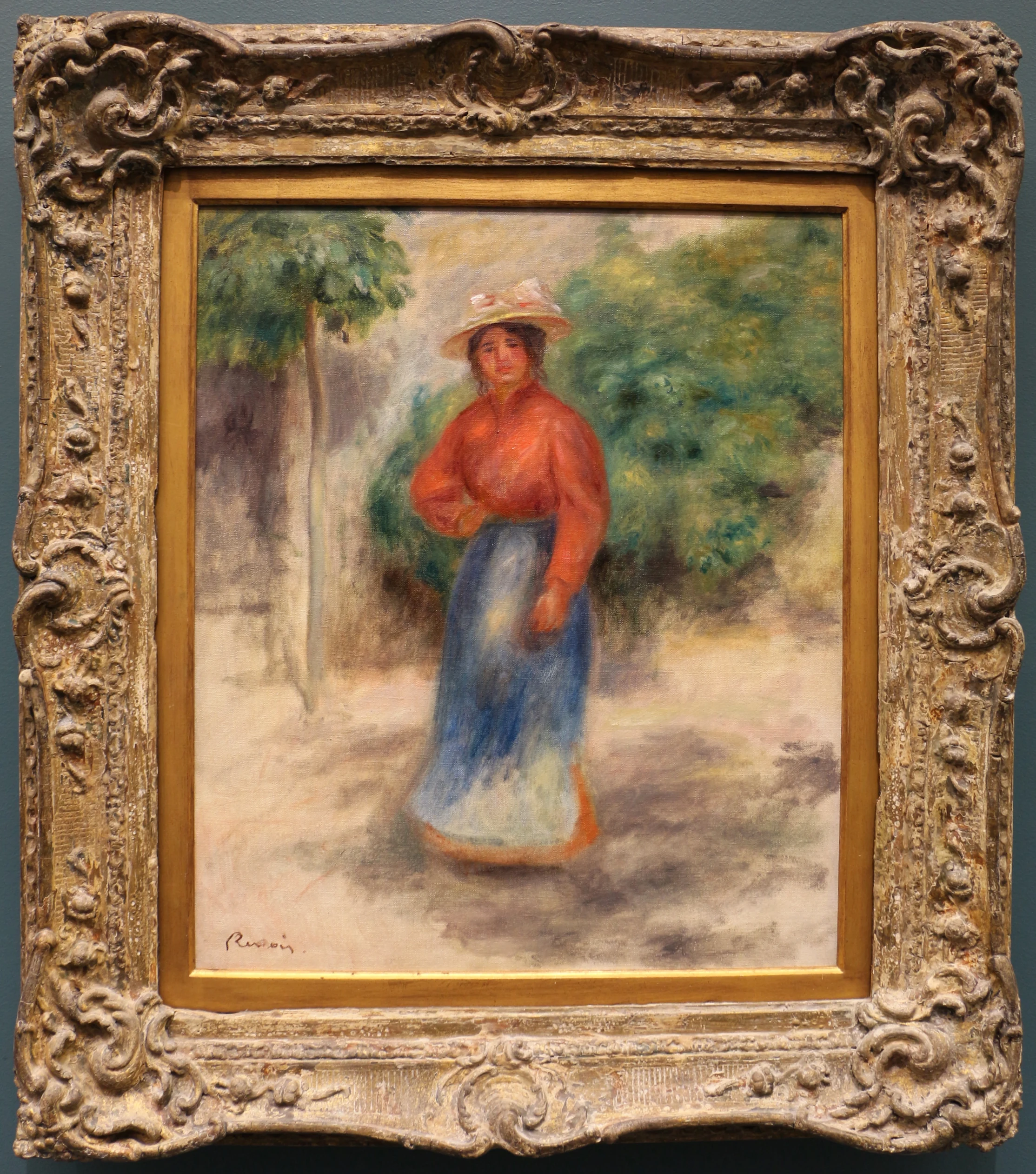 Gabrielle au jardin, Pierre-Auguste Renoir