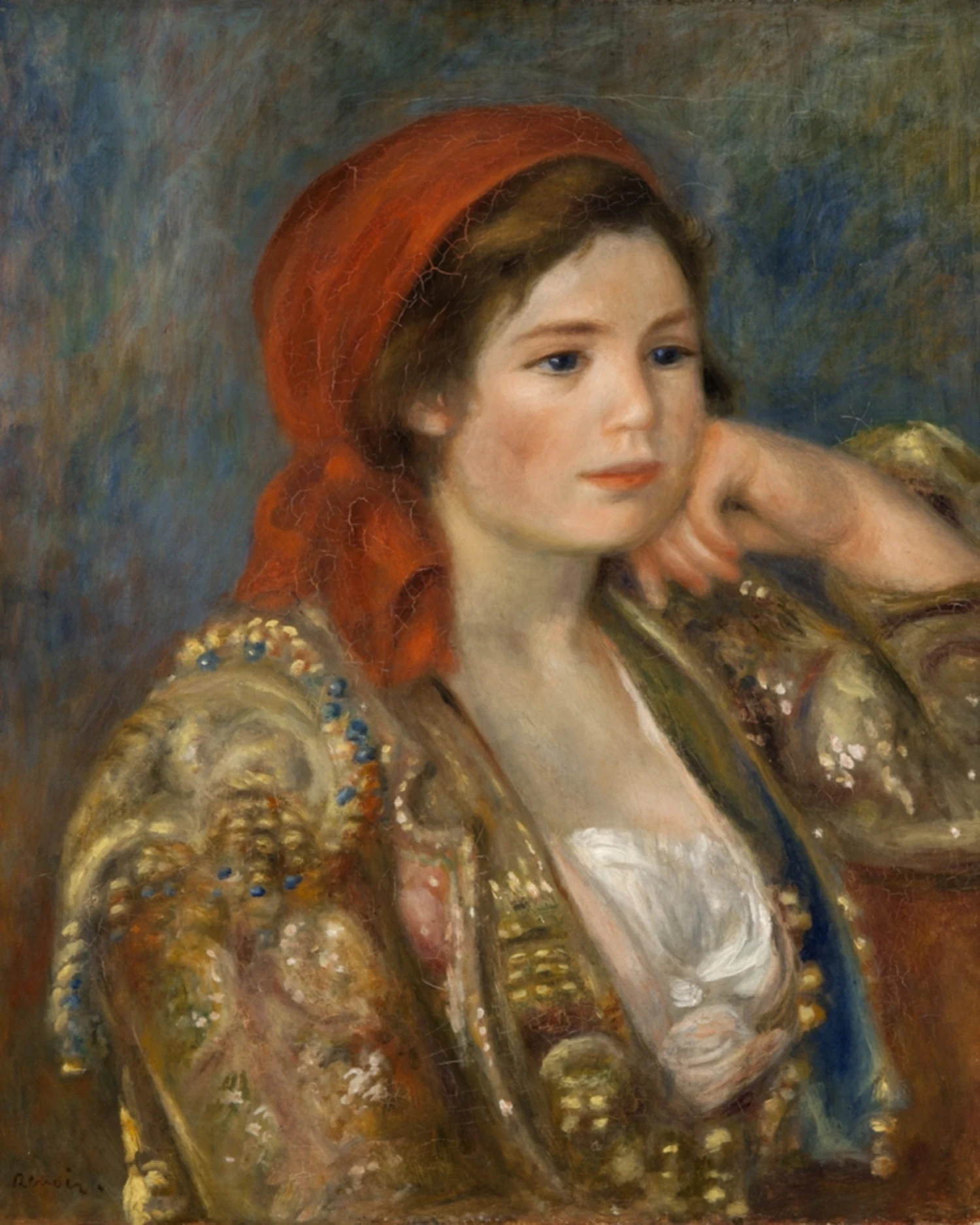 Girl in a Spanish Jacket, Pierre-Auguste Renoir