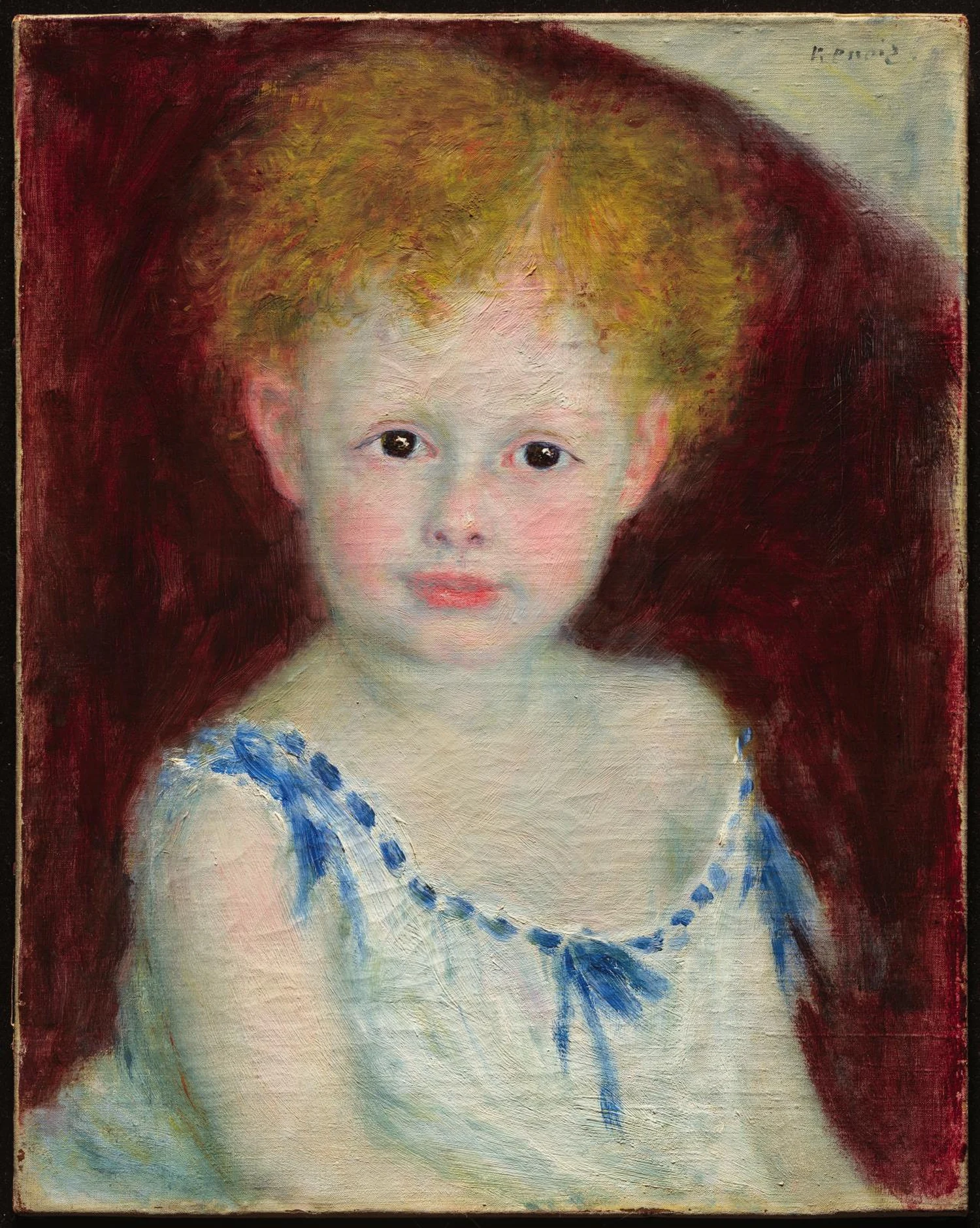 Jacques Bergeret as a Child, Pierre-Auguste Renoir