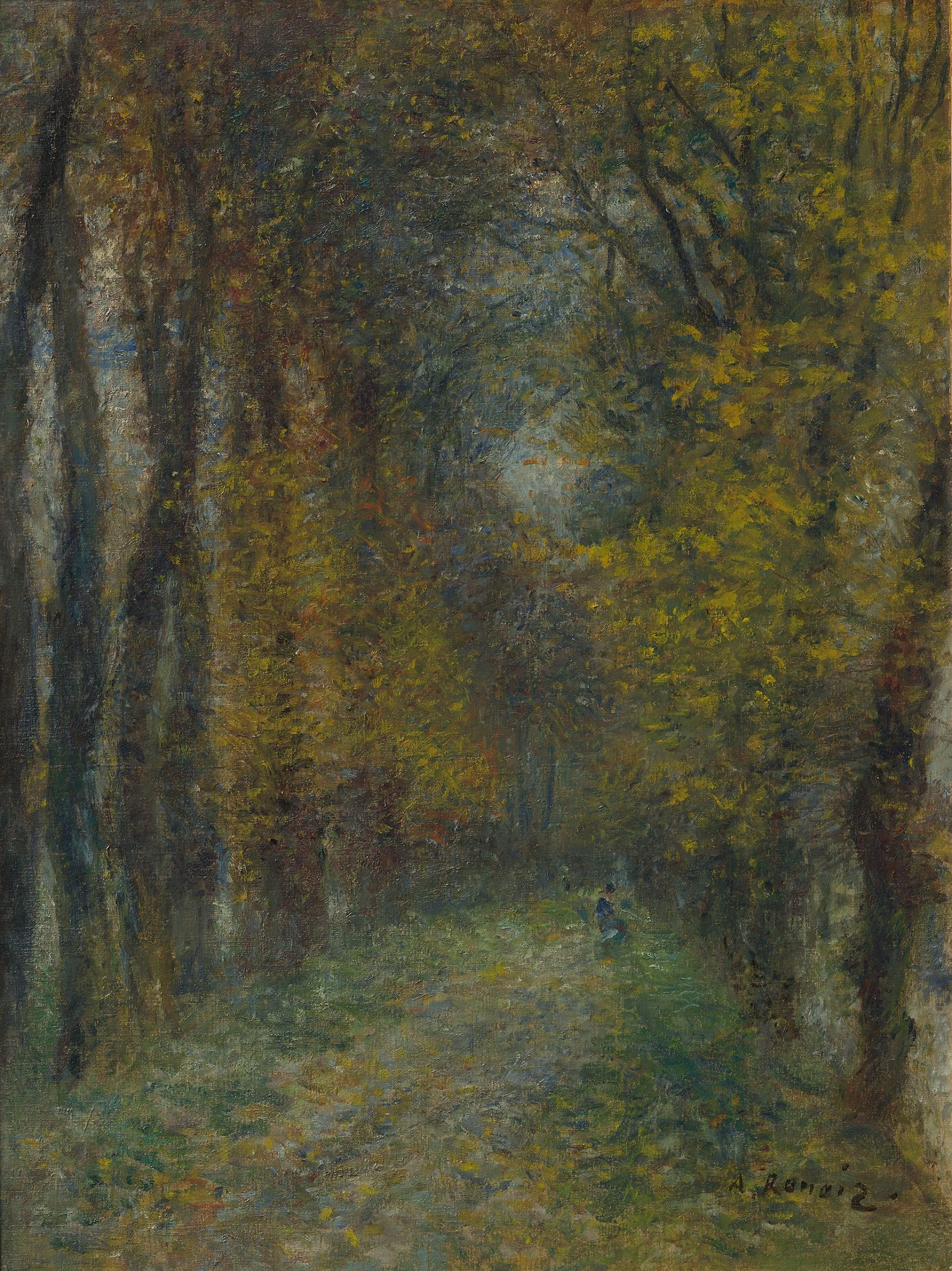 L'Allée couverte, Pierre-Auguste Renoir