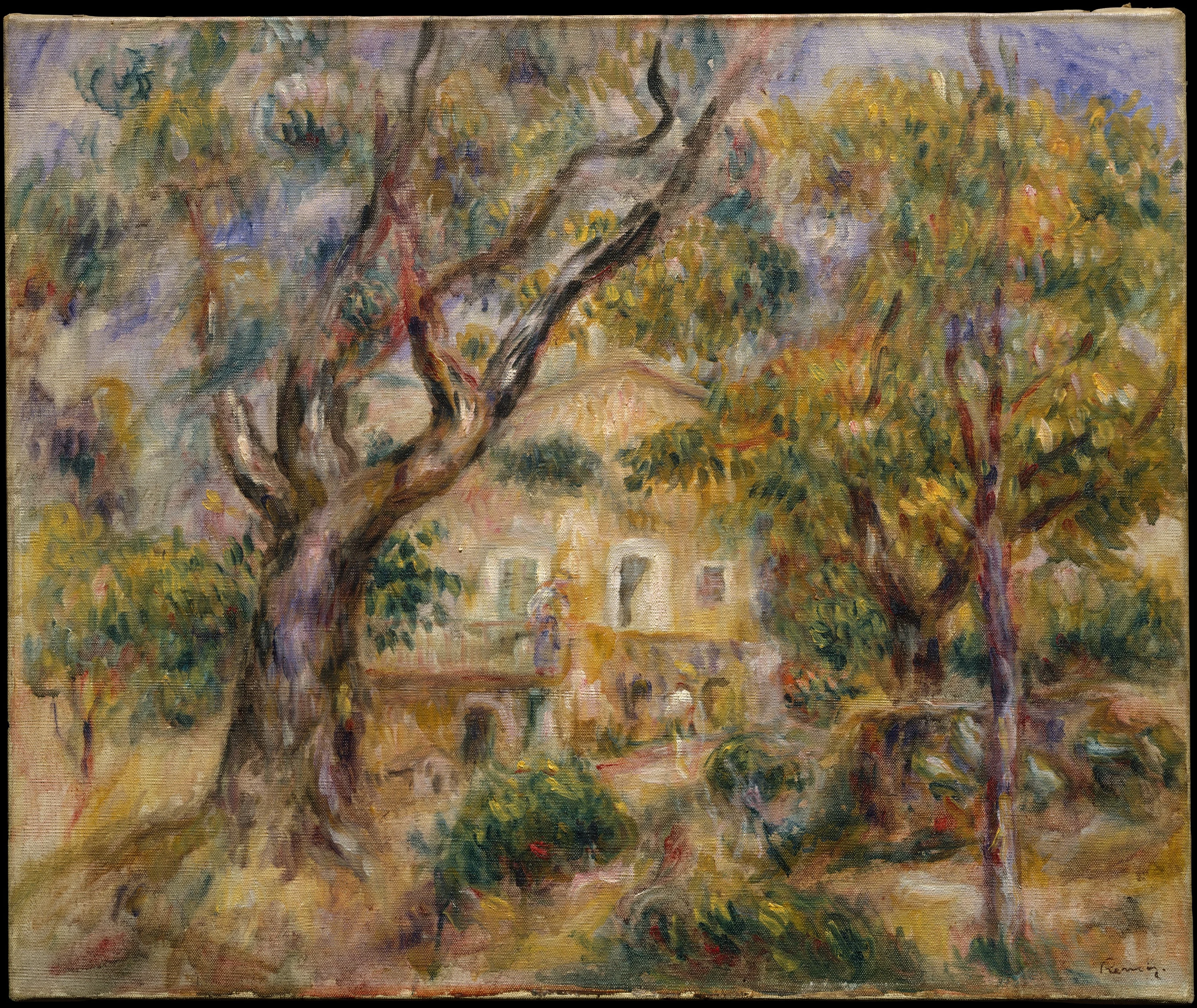 La Ferme des Collettes, Cagnes, Pierre-Auguste Renoir