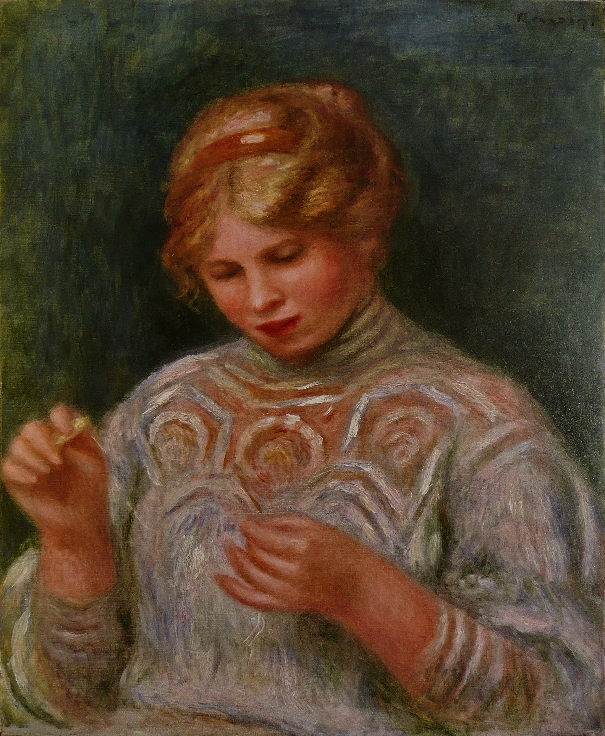 La frivolité, Pierre-Auguste Renoir