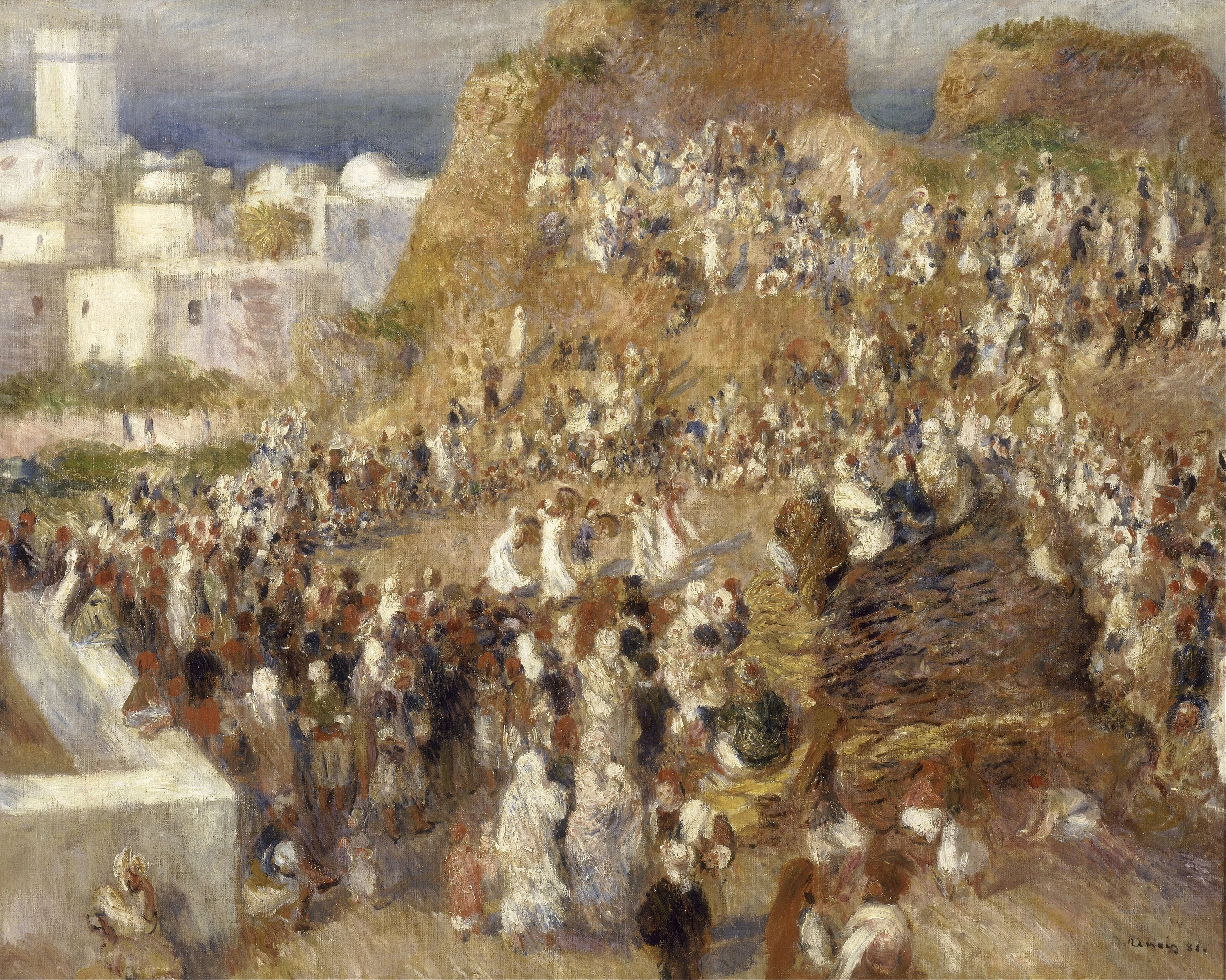 La Mosquée, Pierre-Auguste Renoir