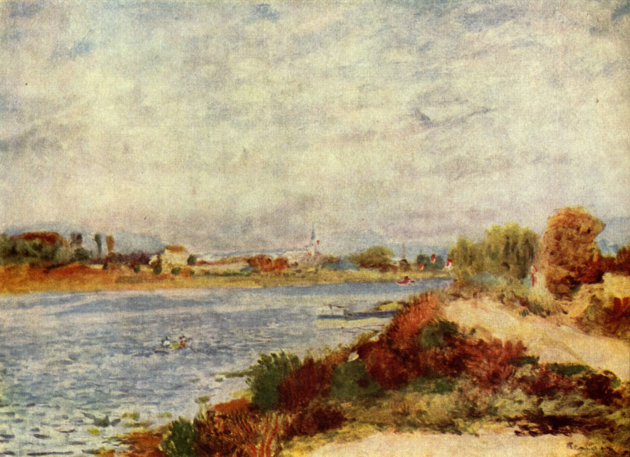 La Seine à Argenteuil, Pierre-Auguste Renoir
