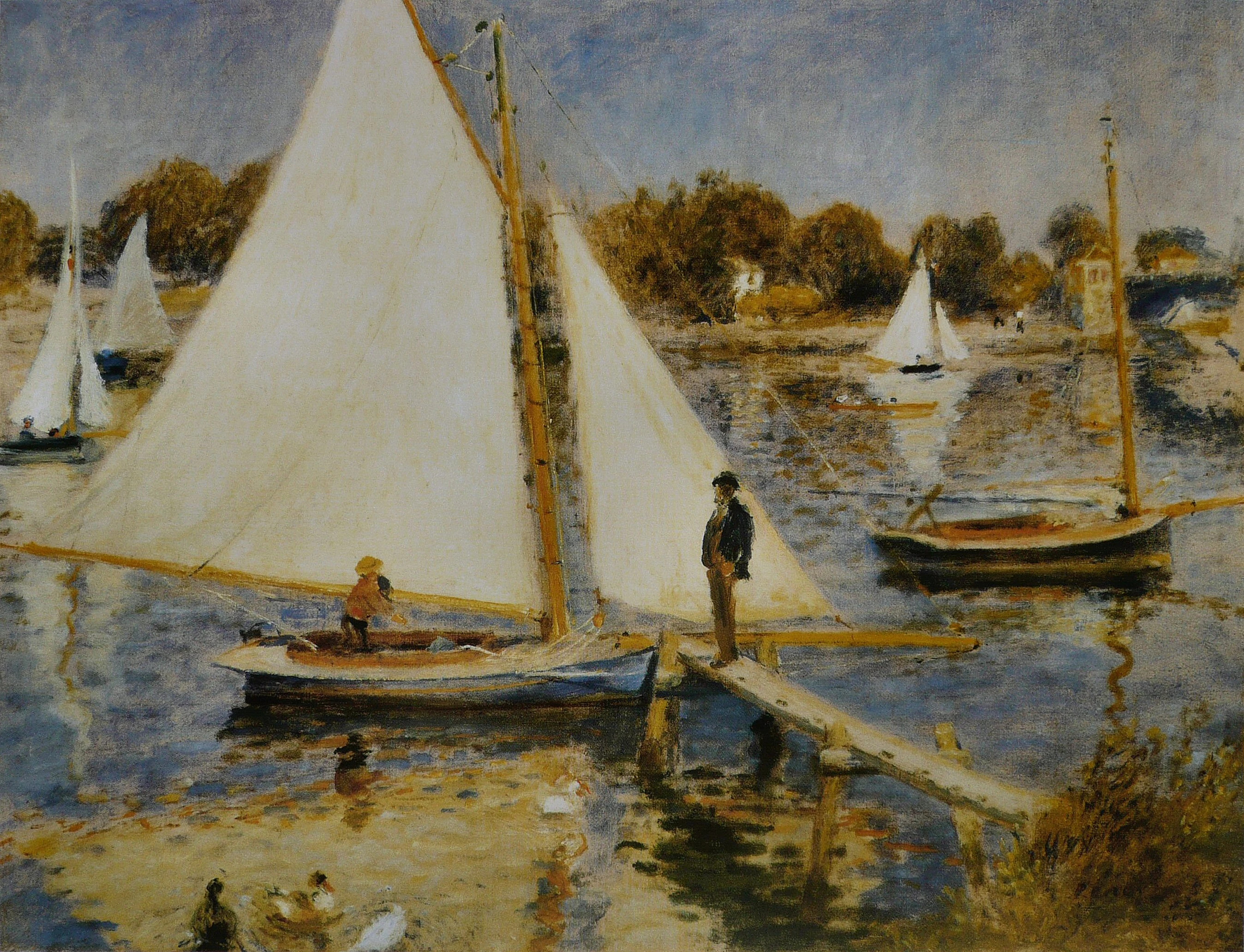 La Seine à Argenteuil, Pierre-Auguste Renoir