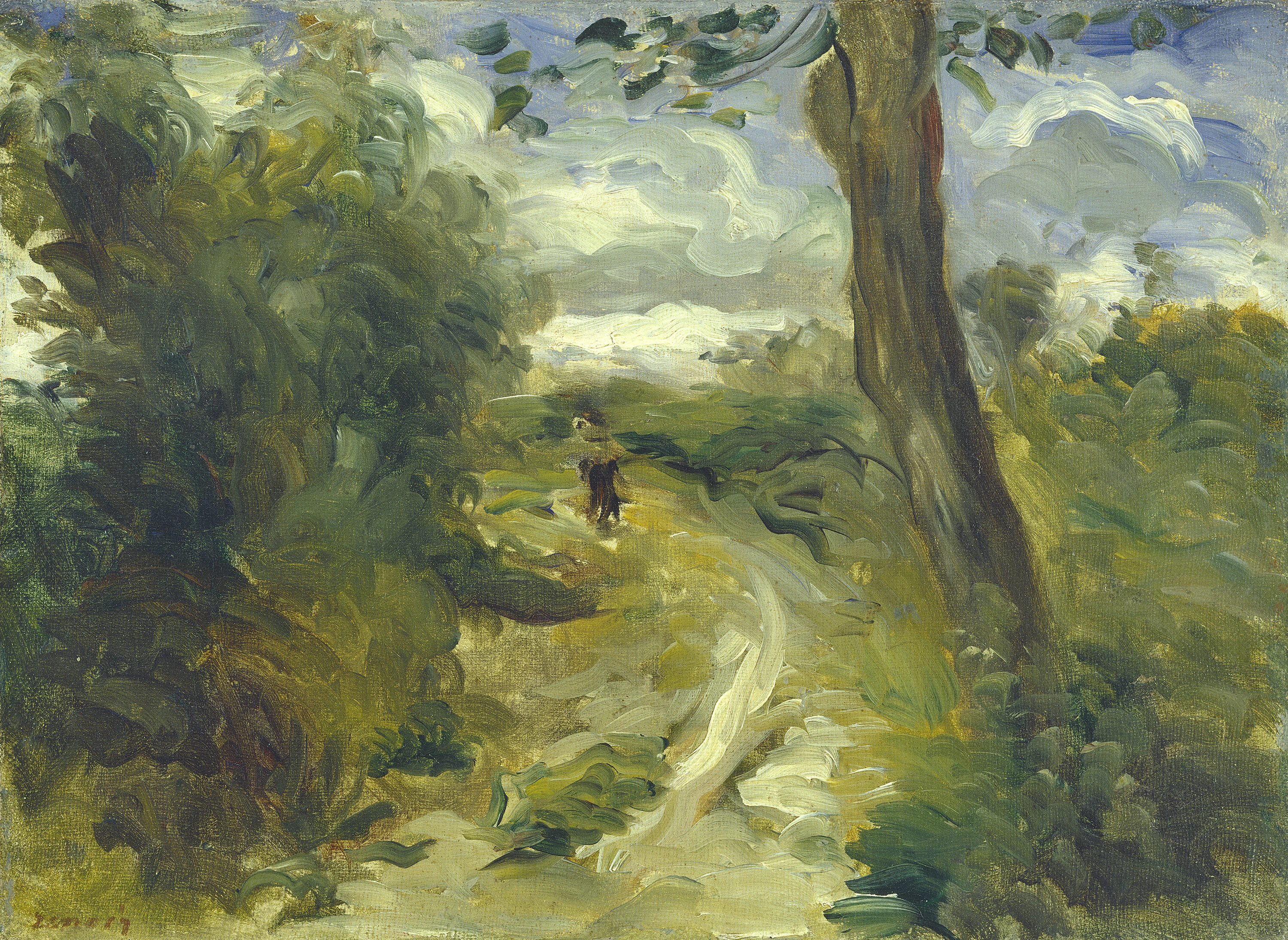 Landscape between Storms, Pierre-Auguste Renoir