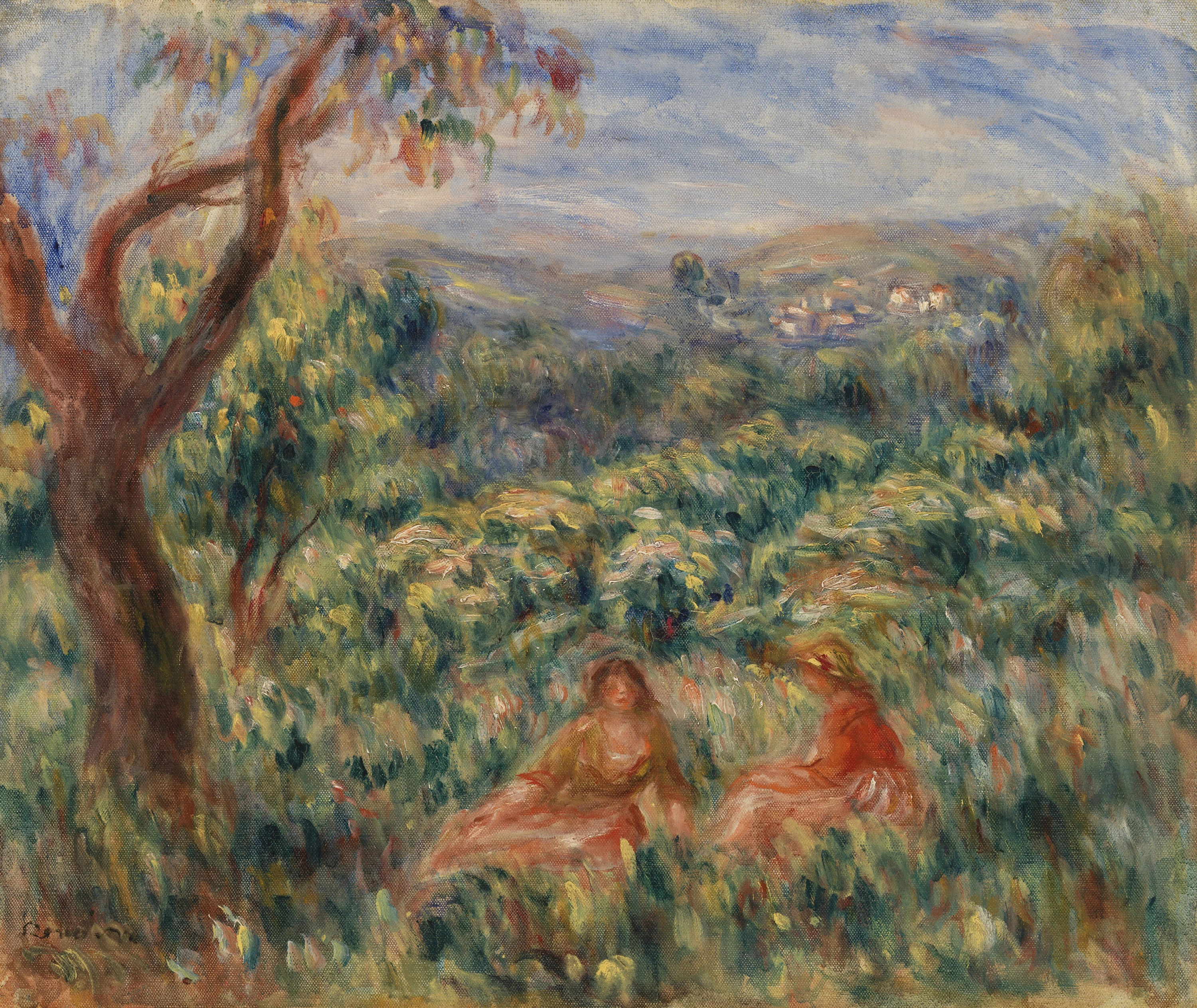 Landscape (Paysage), Pierre-Auguste Renoir