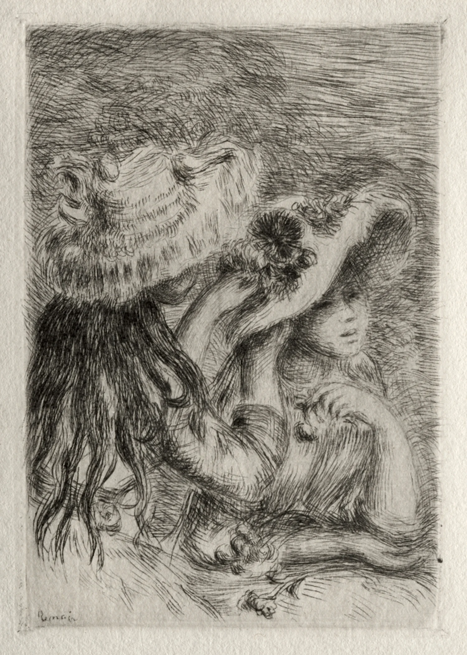Le Chapeau epinglé, Pierre-Auguste Renoir