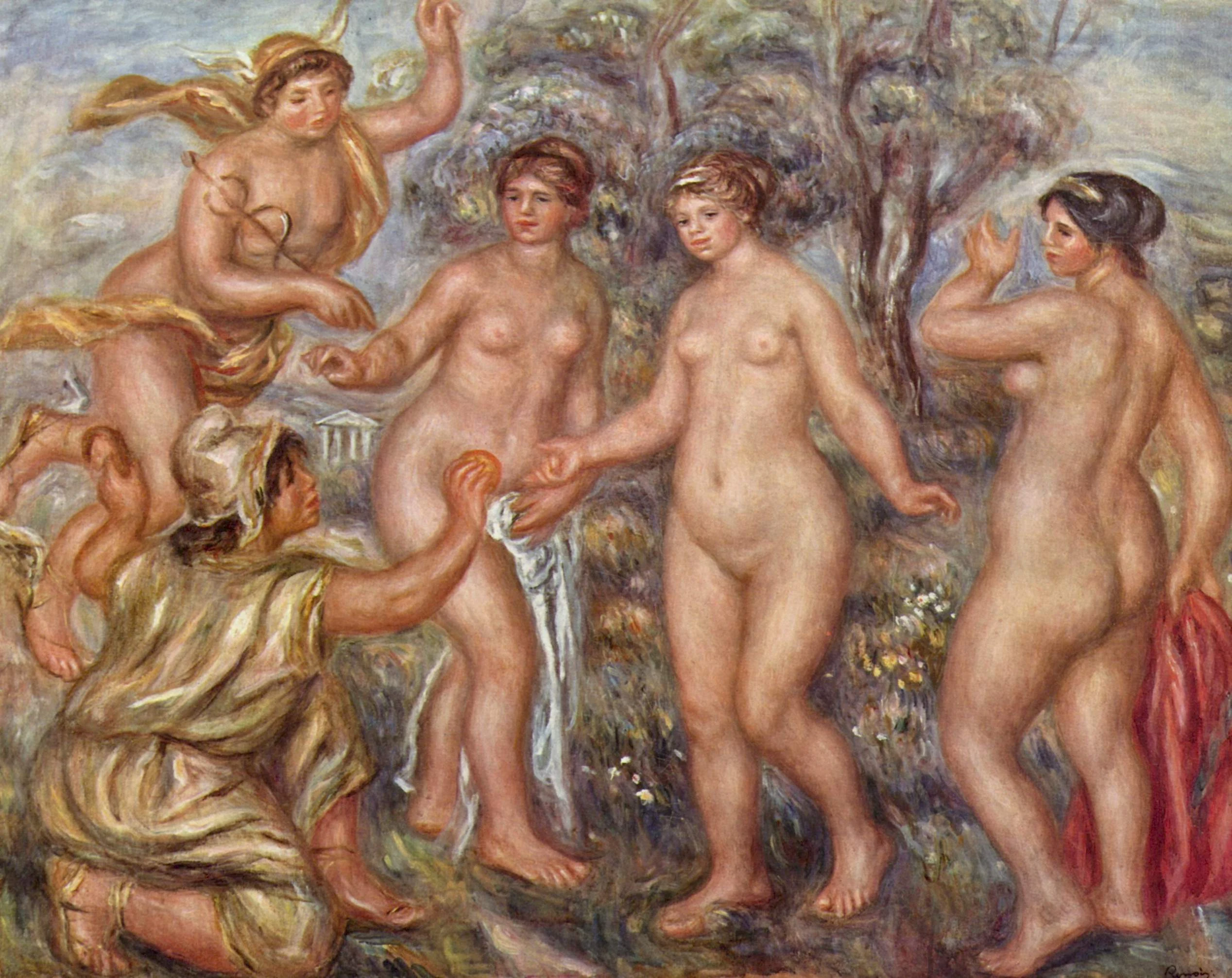 Le Jugement de Pâris, Pierre-Auguste Renoir