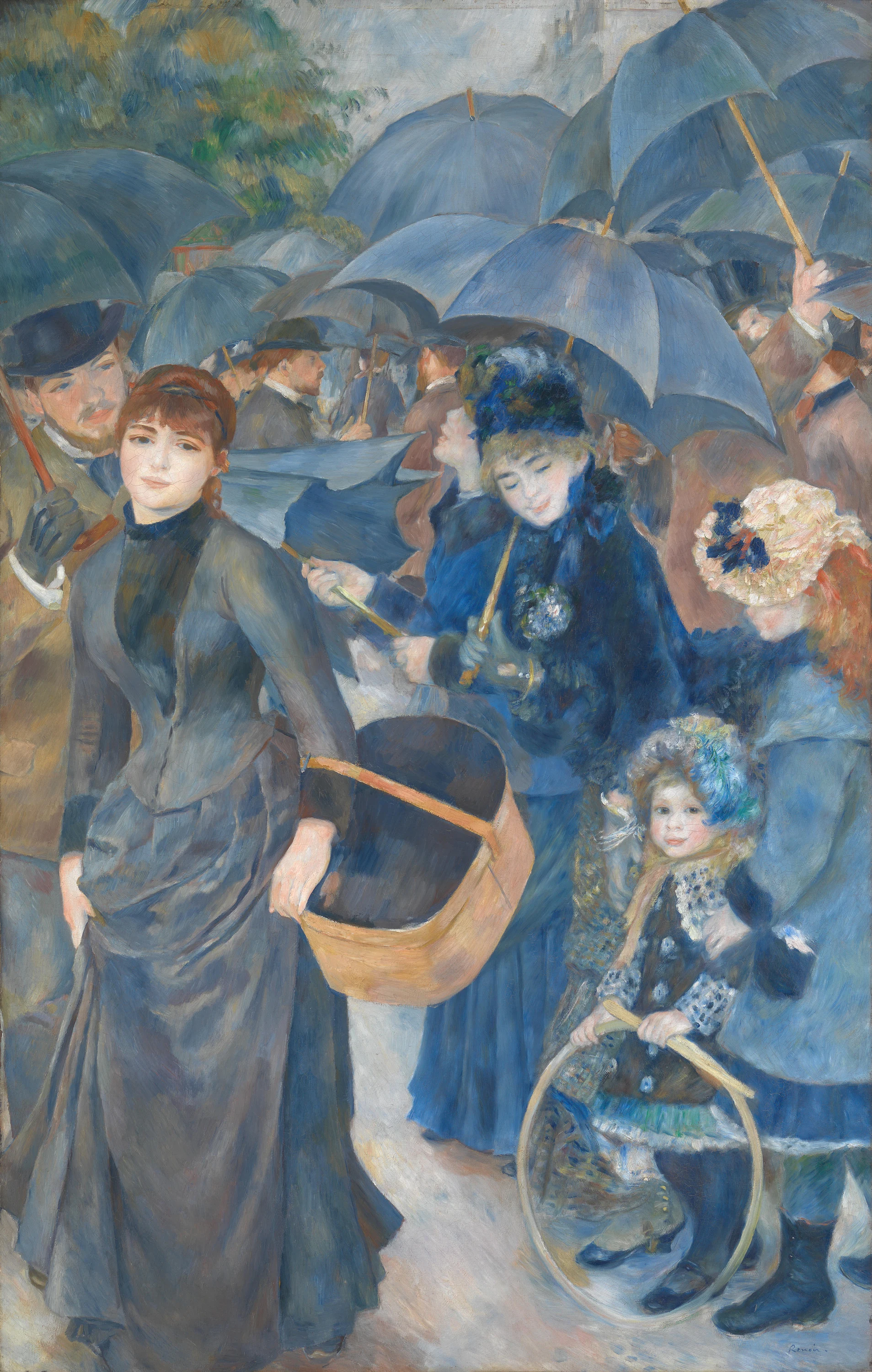Les Parapluies, Pierre-Auguste Renoir