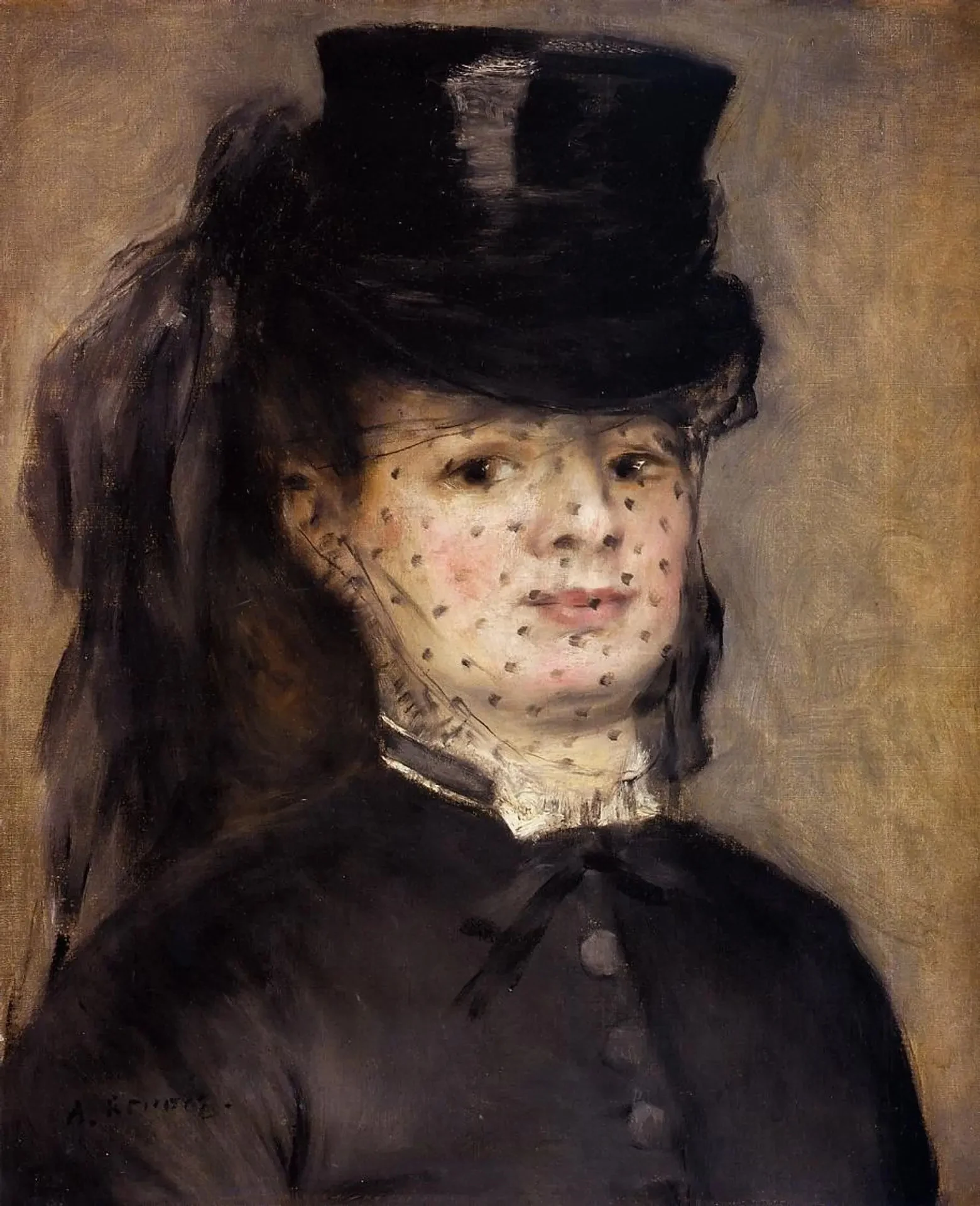 Madame Darras, Pierre-Auguste Renoir